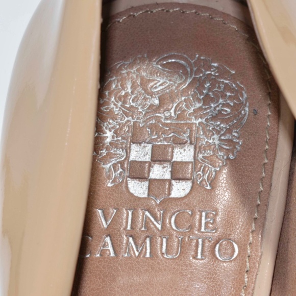 Vince Camuto Patent Leather Pointed Toe Pump Heels - Picture 6 of 8